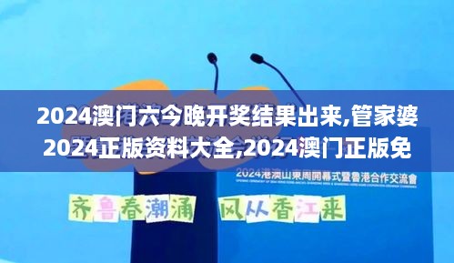 2024澳门六今晚开奖结果出来,管家婆2024正版资料大全,2024澳门正版免费资料大,高速响应计划执行_智慧版NZK7.34