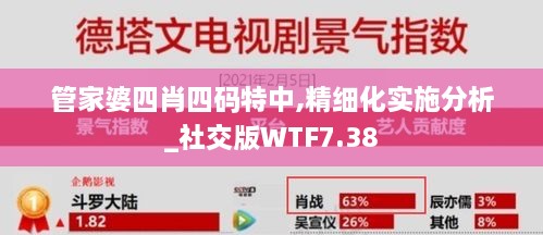 管家婆四肖四码特中,精细化实施分析_社交版WTF7.38