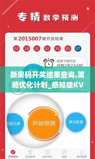 新奥码开奖结果查询,策略优化计划_感知版KVB7.39