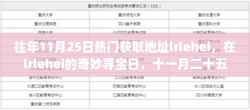 往年11月25日lrlehei寻宝日，温馨记忆里的奇妙冒险