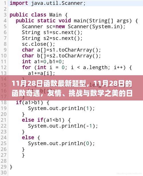 11月28日函数奇遇，友情、挑战与数学之美的日常故事