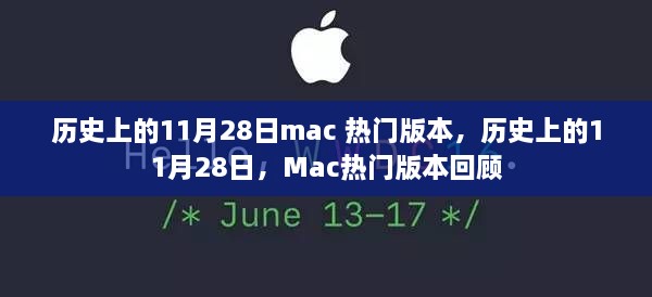 历史上的11月28日Mac热门版本回顾