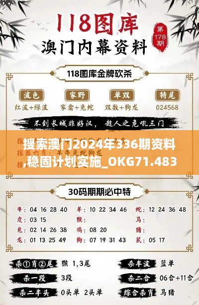 搜索澳门2024年336期资料,稳固计划实施_OKG71.483时尚版