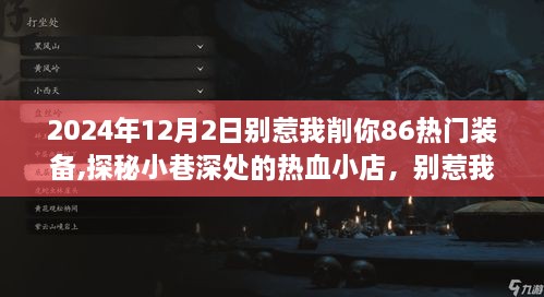 探秘小巷深处的热血小店，揭秘别惹我削你86热门装备，热血装备一览无余