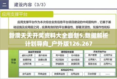 新澳天天开奖资料大全最新5,数据解析计划导向_户外版126.267