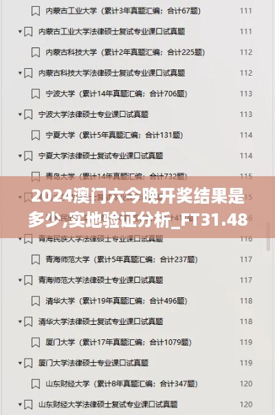 2024澳门六今晚开奖结果是多少,实地验证分析_FT31.487