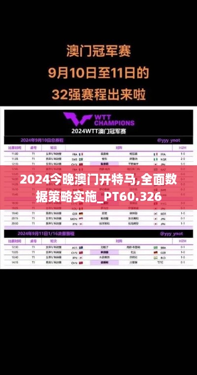 2024今晚澳门开特马,全面数据策略实施_PT60.326