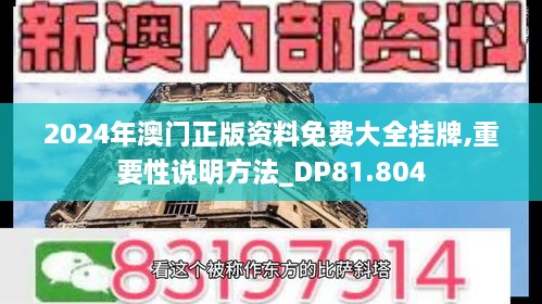 2024年澳门正版资料免费大全挂牌,重要性说明方法_DP81.804