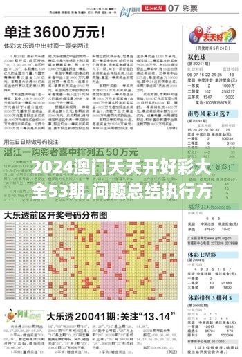 2024澳门天天开好彩大全53期,问题总结执行方案_超级版2.123