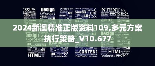 2024新澳精准正版资料109,多元方案执行策略_V10.677