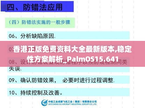 香港正版免费资料大全最新版本,稳定性方案解析_PalmOS15.641