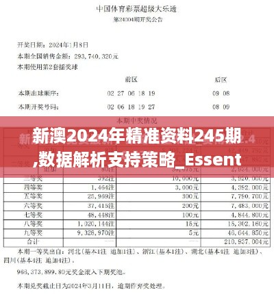 新澳2024年精准资料245期,数据解析支持策略_Essential8.860