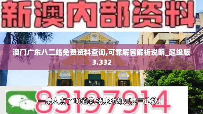 澳门广东八二站免费资料查询,可靠解答解析说明_超级版3.332