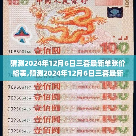 2024年12月6日三套最新单张价格表预测，多方观点解析与我的看法