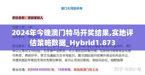 2024年今晚澳门特马开奖结果,实地评估策略数据_Hybrid1.873