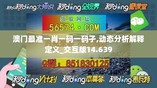 澳门最准一肖一码一码孑,动态分析解释定义_交互版14.639