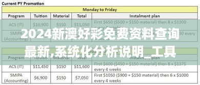 2024新澳好彩免费资料查询最新,系统化分析说明_工具版4.692