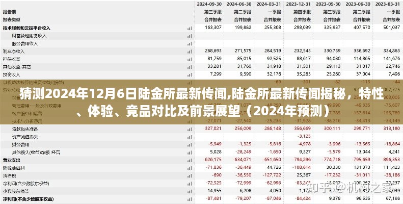 陆金所最新传闻揭秘，特性、体验、竞品对比及前景展望（预测至2024年）