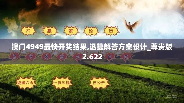 澳门4949最快开奖结果,迅捷解答方案设计_尊贵版2.622