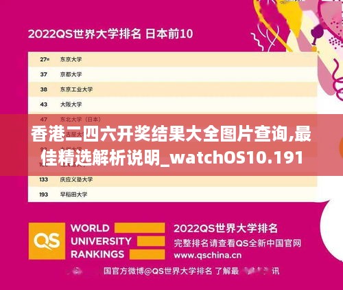 香港二四六开奖结果大全图片查询,最佳精选解析说明_watchOS10.191