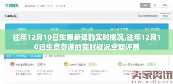往年12月10日生意参谋实时概况深度解析