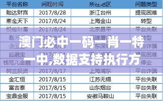 澳门必中一码一肖一特一中,数据支持执行方案_终极版8.676