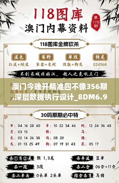 澳门今晚开精准四不像356期,深层数据执行设计_8DM6.945