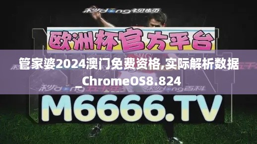 管家婆2024澳门免费资格,实际解析数据_ChromeOS8.824