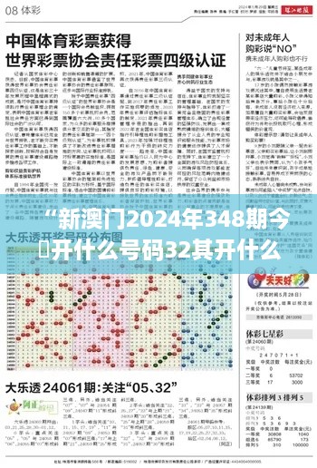 “新澳门2024年348期今睌开什么号码32其开什么”：对数字32的直觉与分析