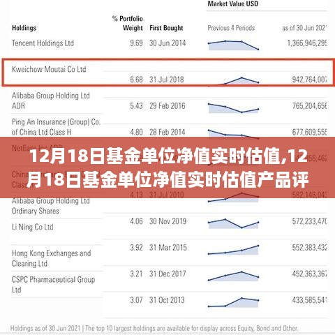 12月18日基金单位净值实时估值及评测报告全面解析