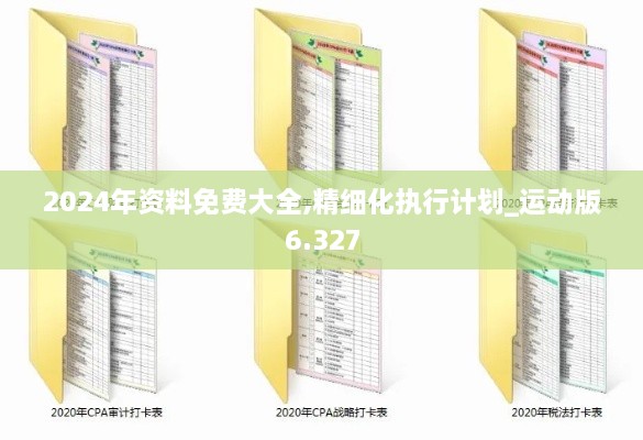 2024年资料免费大全,精细化执行计划_运动版6.327