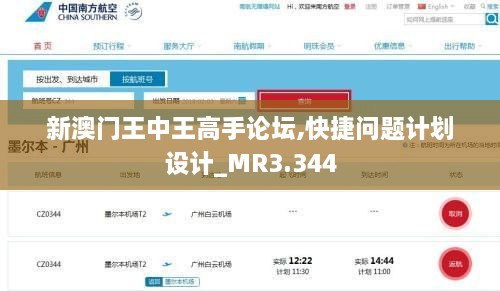 新澳门王中王高手论坛,快捷问题计划设计_MR3.344