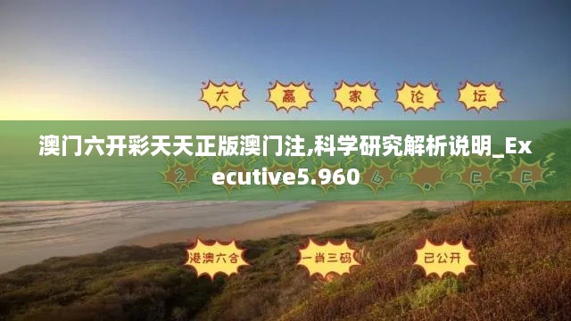 澳门六开彩天天正版澳门注,科学研究解析说明_Executive5.960