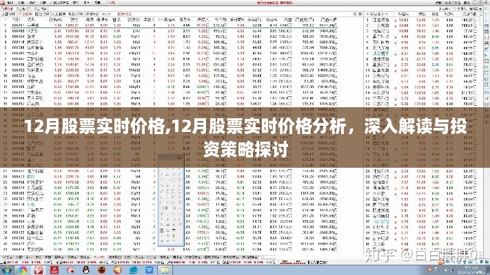 深入解读12月股票实时价格分析与投资策略探讨