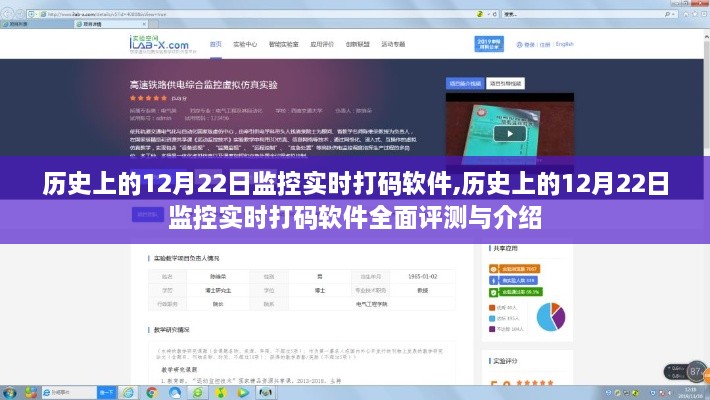 历史上的12月22日监控实时打码软件，全面评测与详细介绍