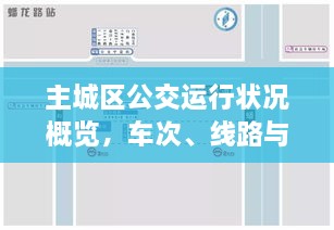 主城区公交运行状况概览，车次、线路与实时动态一网打尽