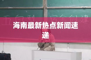 海南最新热点新闻速递