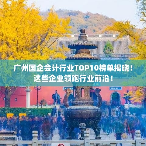 广州国企会计行业TOP10榜单揭晓！这些企业领跑行业前沿！